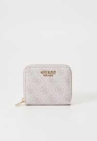 Guess LAUREL SMALL ZIP AROUND - Portefeuille - dove