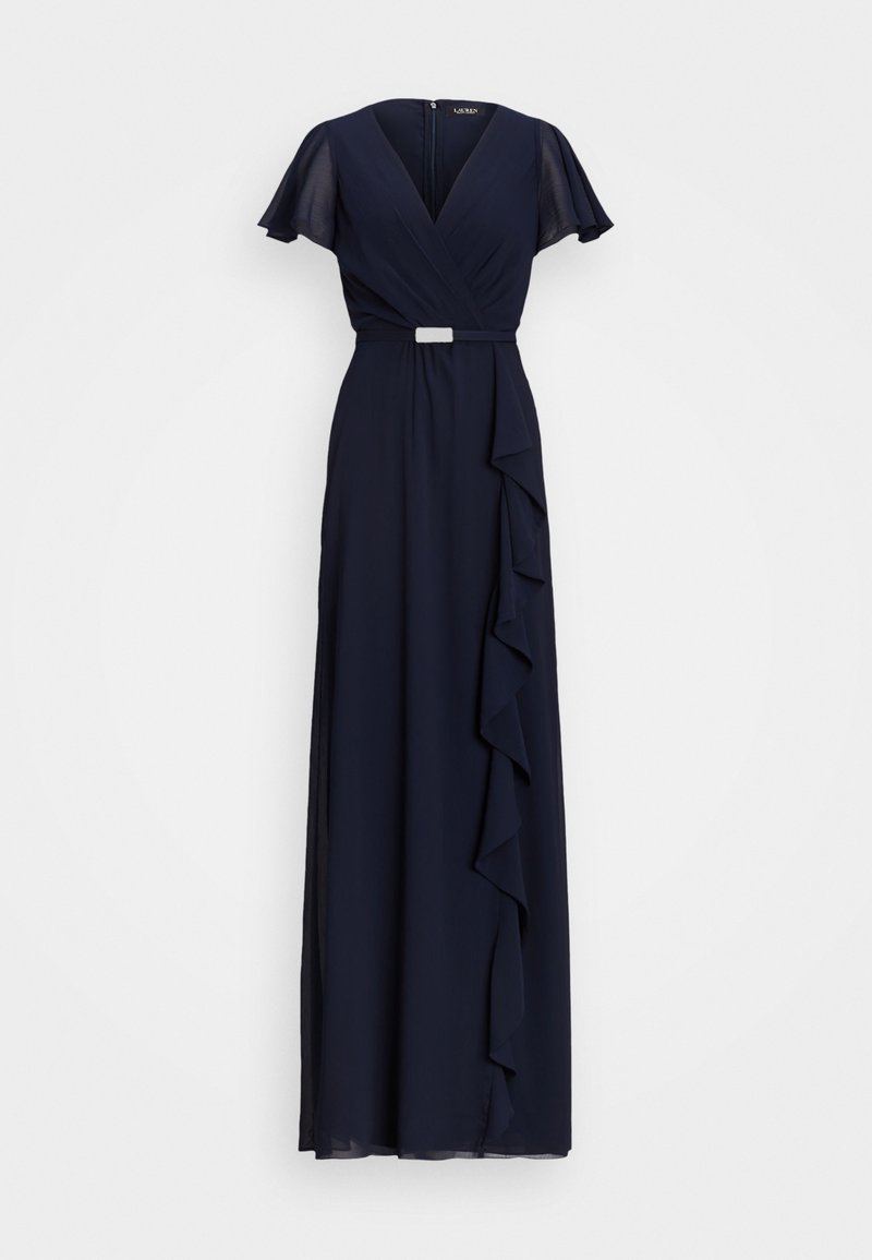 Lauren Ralph Lauren FARRYSH SHORT SLEEVE GOWN - Proginė apranga - lighthouse navy
