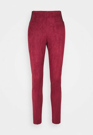 Leggings - Hosen - dark red