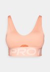 INDY PLUNGE BRA - Medium support sports bra - apricot agate/washed coral/white