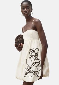 Mango - Rochie de zi - off white Imagine miniatură 1