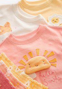 Next 3 PACK - REGULAR FIT - Nattplagg set - pink orange
