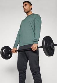Nike Performance TEE RESET - Langærmet T-shirt - vintage green/matte silver