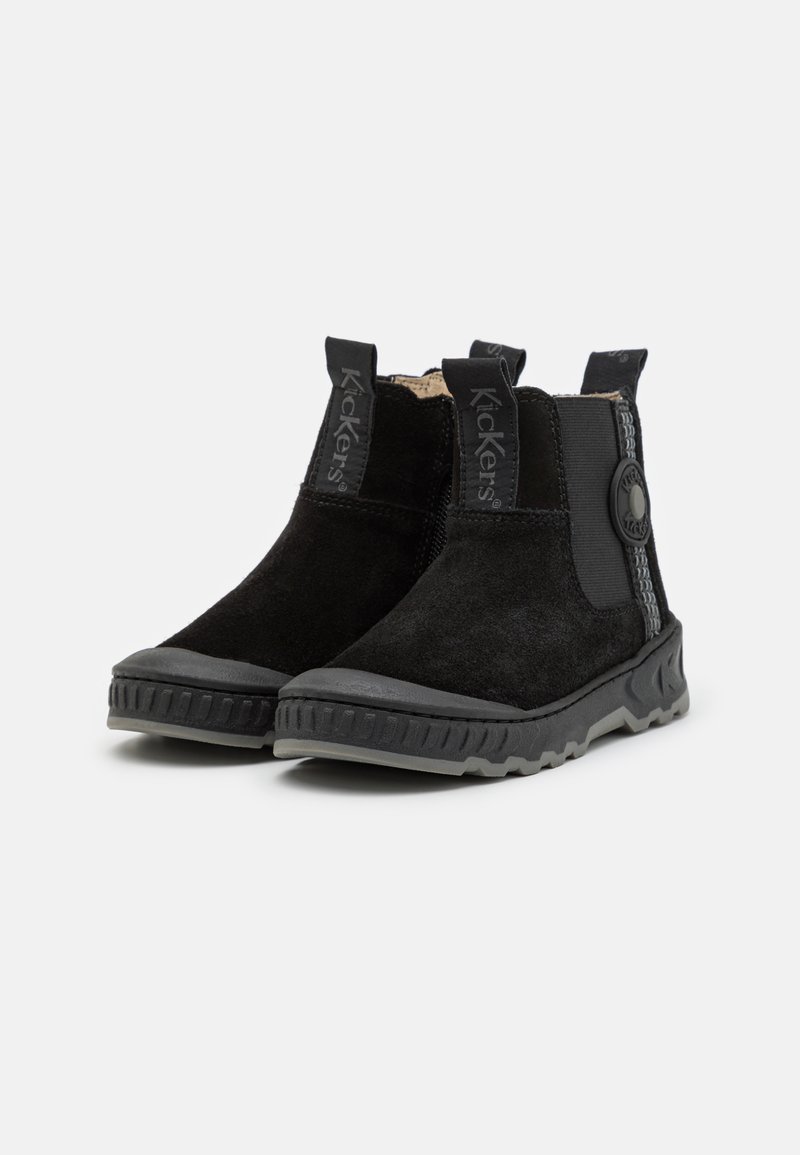 Bottines KICKERS En Cuir Noir - Pointure 36 FR, Talon Bas, Occasion