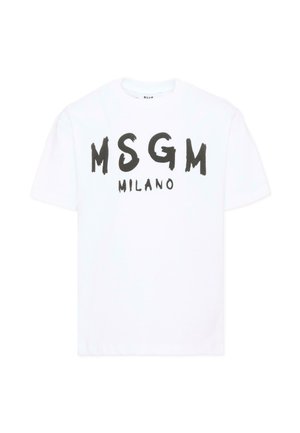 MSGM, T-SHIRT UNISEX - T-shirt con stampa - white