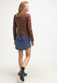 Even&Odd Kunstlederjacke - cognac