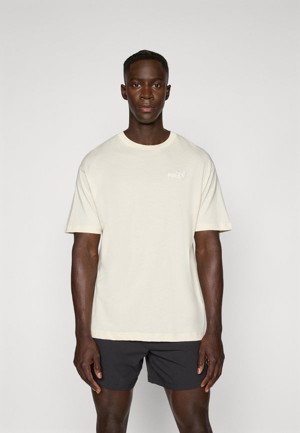 RELAXED SMALL LOGO TEE - Basic T-shirt - alpine snow