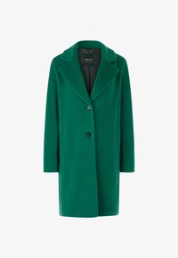 Unselected, dark jade green