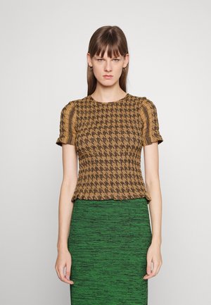 SUMMERY Copenhagen Bluse - tan