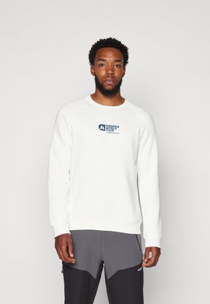 Peak Performance LOGO CREW - Sweatshirt - offwhite