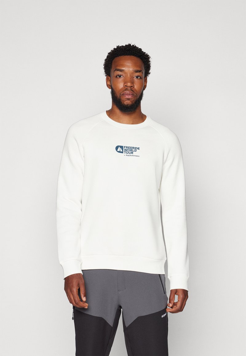 Peak Performance LOGO CREW - Φούτερ - offwhite