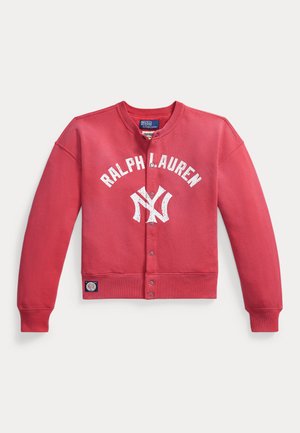 Polo Ralph Lauren, POLO RALPH LAUREN YANKEES FLEECE SWEATER - Gilet - sunrise red