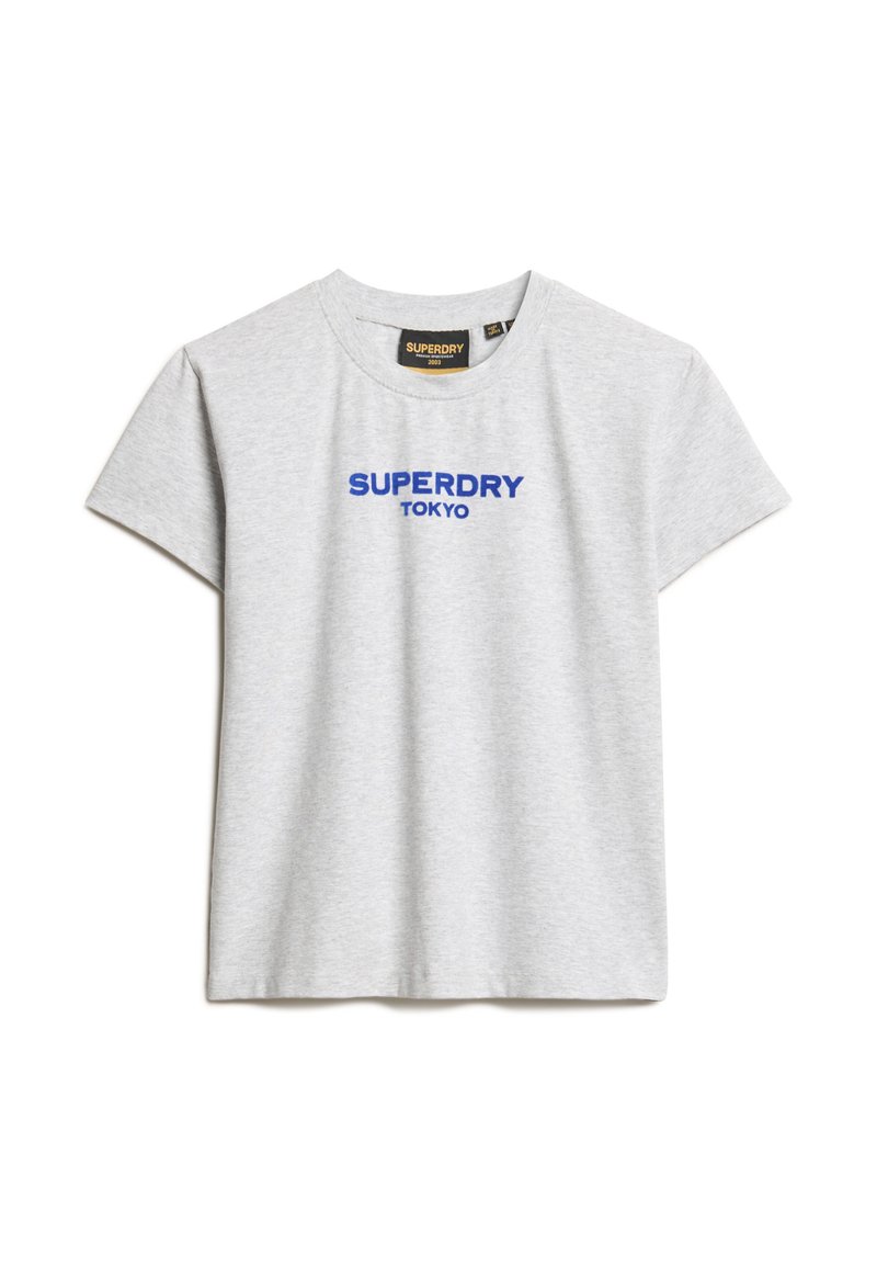 Superdry & Co T-shirt print lichtgrijs Superdry & Co T-shirt print lichtgrijs