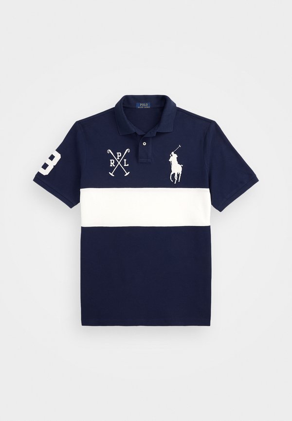 Custom Slim Fit Big Pony Mesh Polo Shirt - Polo shirt4
