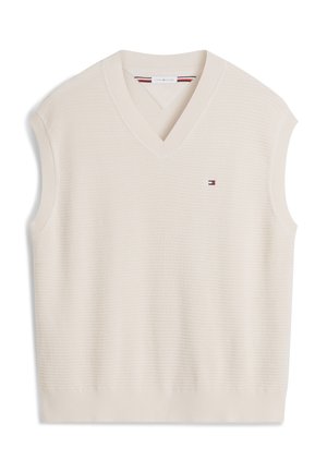Tommy Hilfiger, SEASONAL STRUCTURE - Vest - ivory petal
