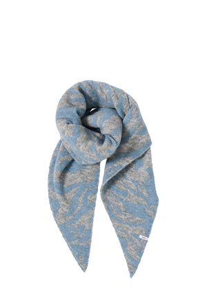 MIT ZEBRAMUSTER - Foulard - blau