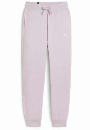 MIT HOHEM BUND - Tracksuit bottoms - grape mist