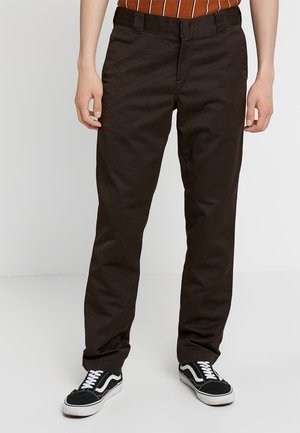 Stoffhose - dark brown