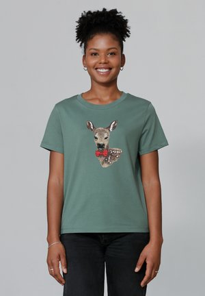 REHKITZ - T-shirt print - green bay