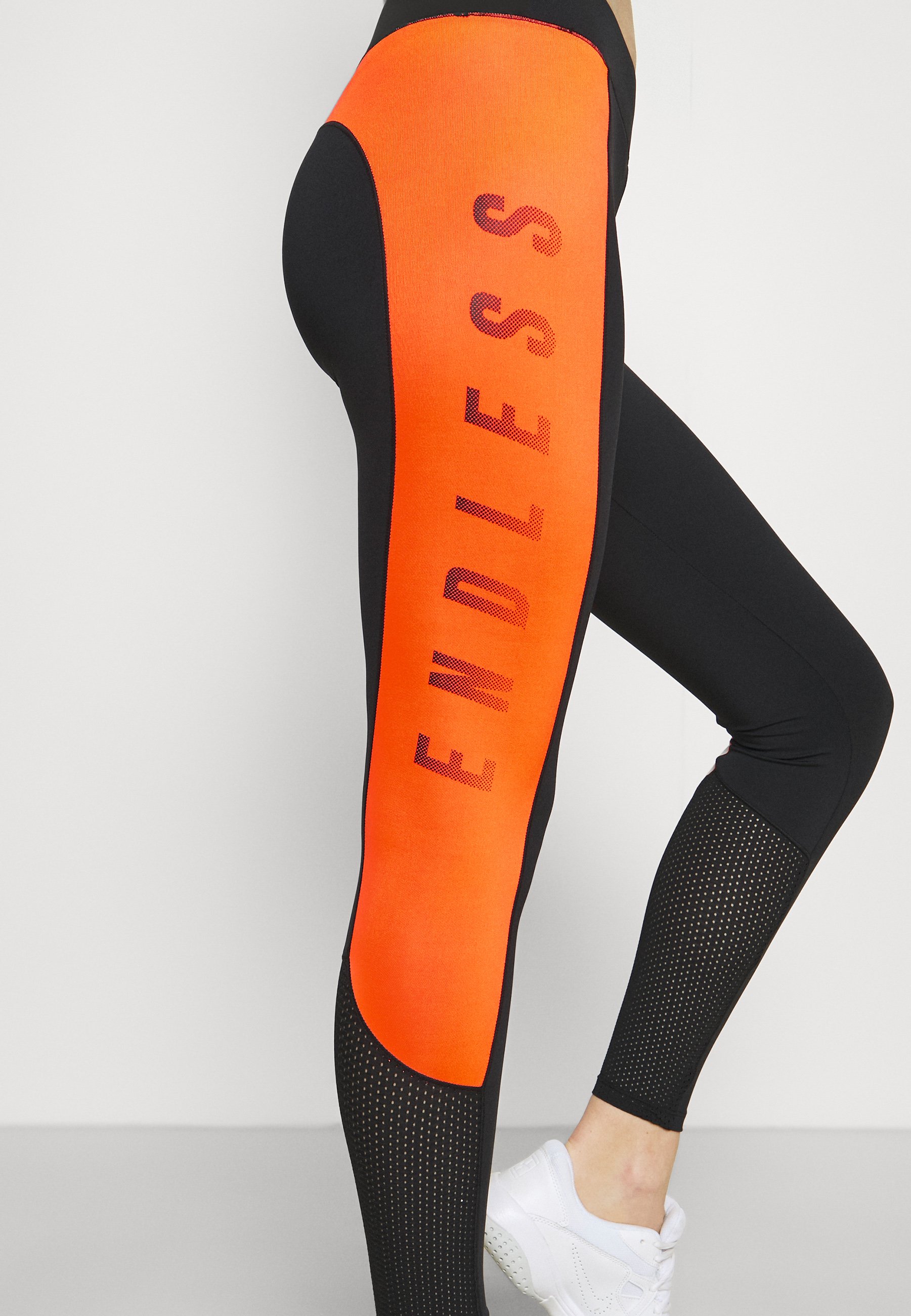 Endless MALLAS LIFT - Leggings - black 