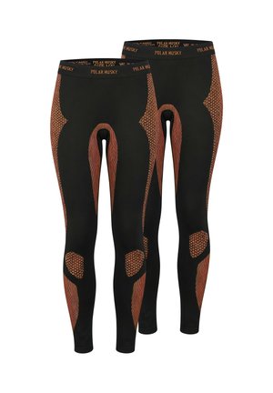 2 PACK THERMO - Leggings - Strümpfe - orange