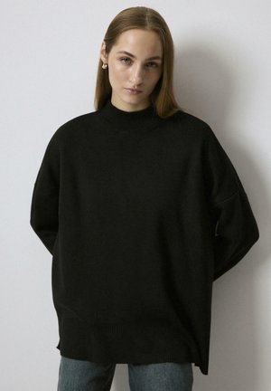 TURTLENECK  - Svetrík - black