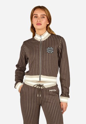 FERRARA - Kardigan - washed walnut brown