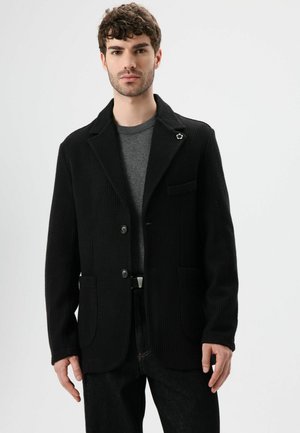 LAPEL COLLAR - Vest - black