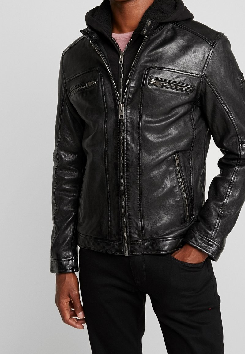 Oakwood Giacca di pelle - black