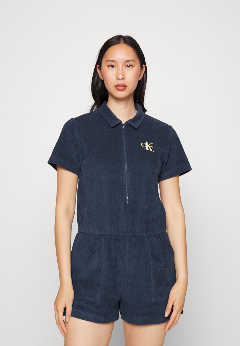 Calvin Klein Swimwear ROMPER Beach accessory navy iris/dark blue