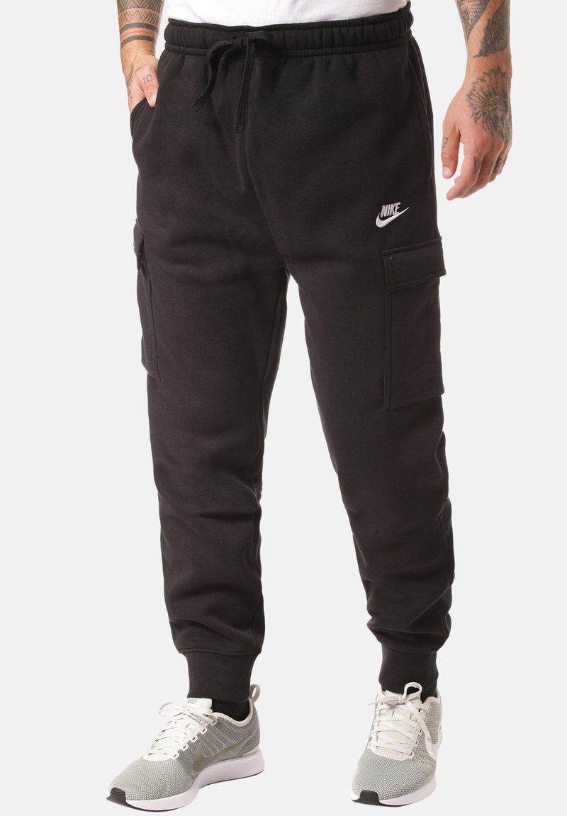 Nike Sportswear CLUB BB Cargo trousers black Zalando.co.uk