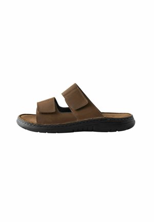 REGULAR FIT  - Pantolette flach - brown