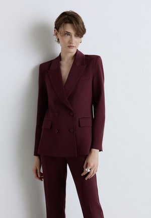 Calliope, GIACCA TINTA UNITA - Blazer - prugna