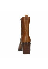 Manfield MIT ABSATZ - Enkellaarsjes met hoge hak - cognac