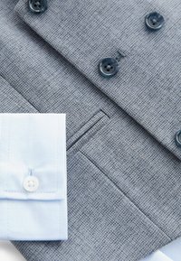 Next SET - REGULAR FIT - Camicia - cham denim blue