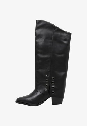 Sandra Fontán, VILLA - Bottes de cowboy / motard - black