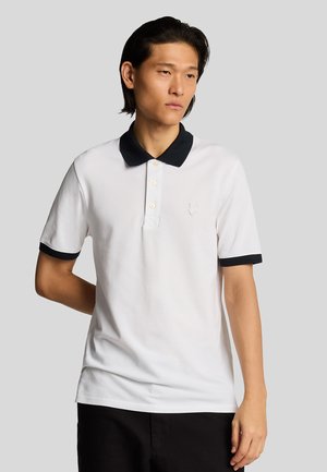 SS SUPERFINE RINGER - Piké - white dark navy