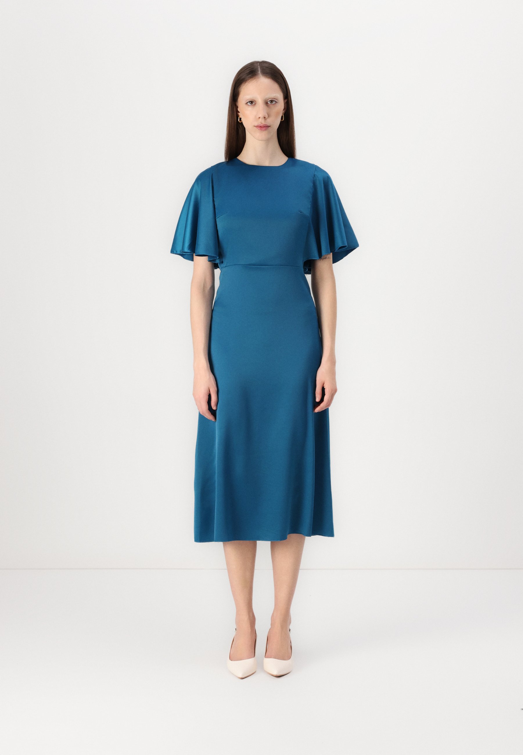 flowy cocktail dress with sleeves PRETTYGARDEN Womens Long Sleeve Mini Dress Fall Crewneck Ribbed Knit S main image 1