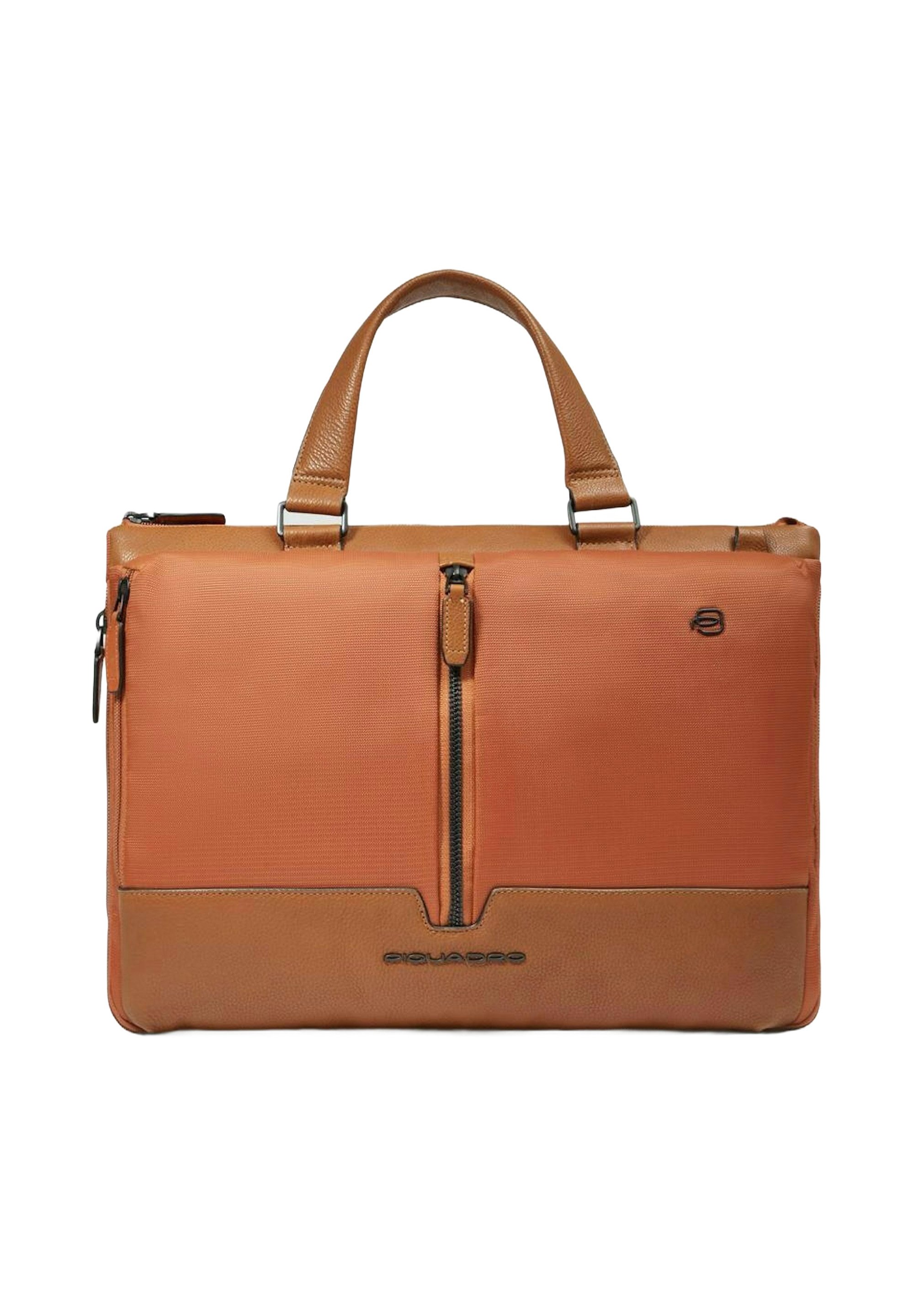 Portafogli Piquadro Portafoglio uomo in pelle, arancio di Moda