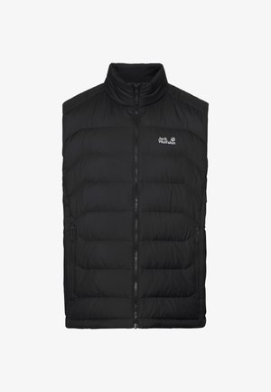 Jack Wolfskin, WILD PASS DOWN VEST M RDS - Waistcoat - black