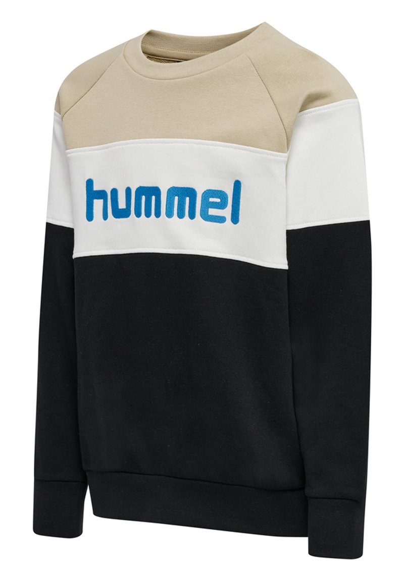Kinder Pullover | Hummel HMLCLAES Sweatshirt humus/beige-meliert - QX09083 Kinder Pullover | Hummel HMLCLAES Sweatshirt humus/beige-meliert - QX09083