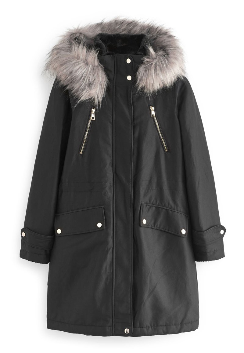 Next Parka zwart Next Parka zwart