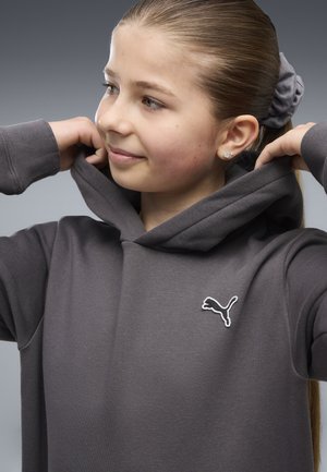 Puma, ESSENTIALS ELEVATED HOODIE UNISEX - Jersey con capucha - moody gray