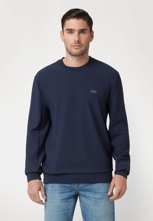 TECH-STRETCH - Sweatshirt - blau
