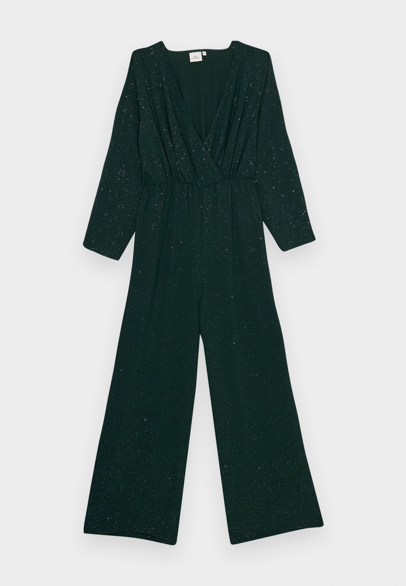 ONLY Carmakoma Jumpsuit donkergroen