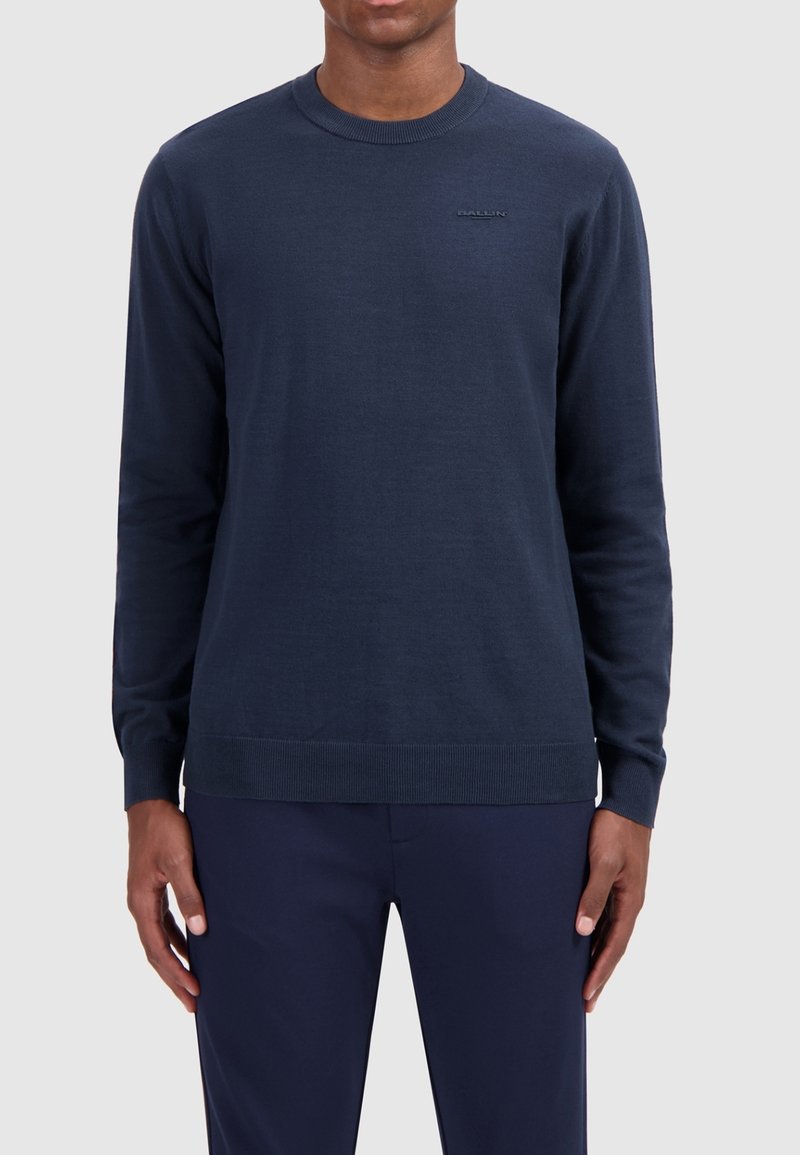 Ballin REGULAR FIT CREWNECK - Strickpullover - navy
