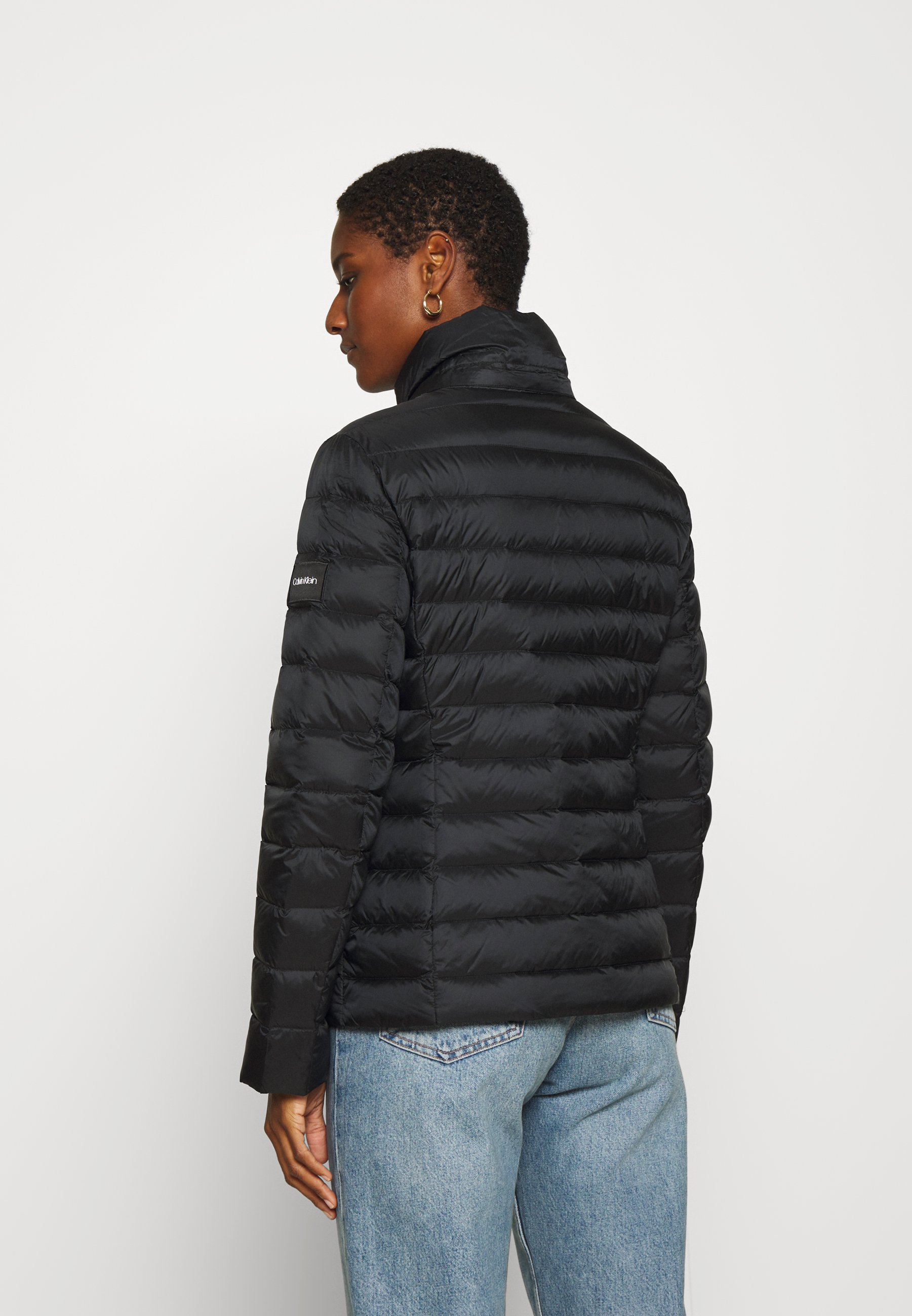 LIGHT JACKET Gewatteerde jas black LIGHT JACKET Gewatteerde jas black