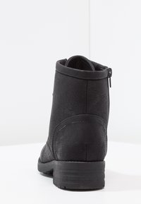 Anna Field Botines con cordones - black