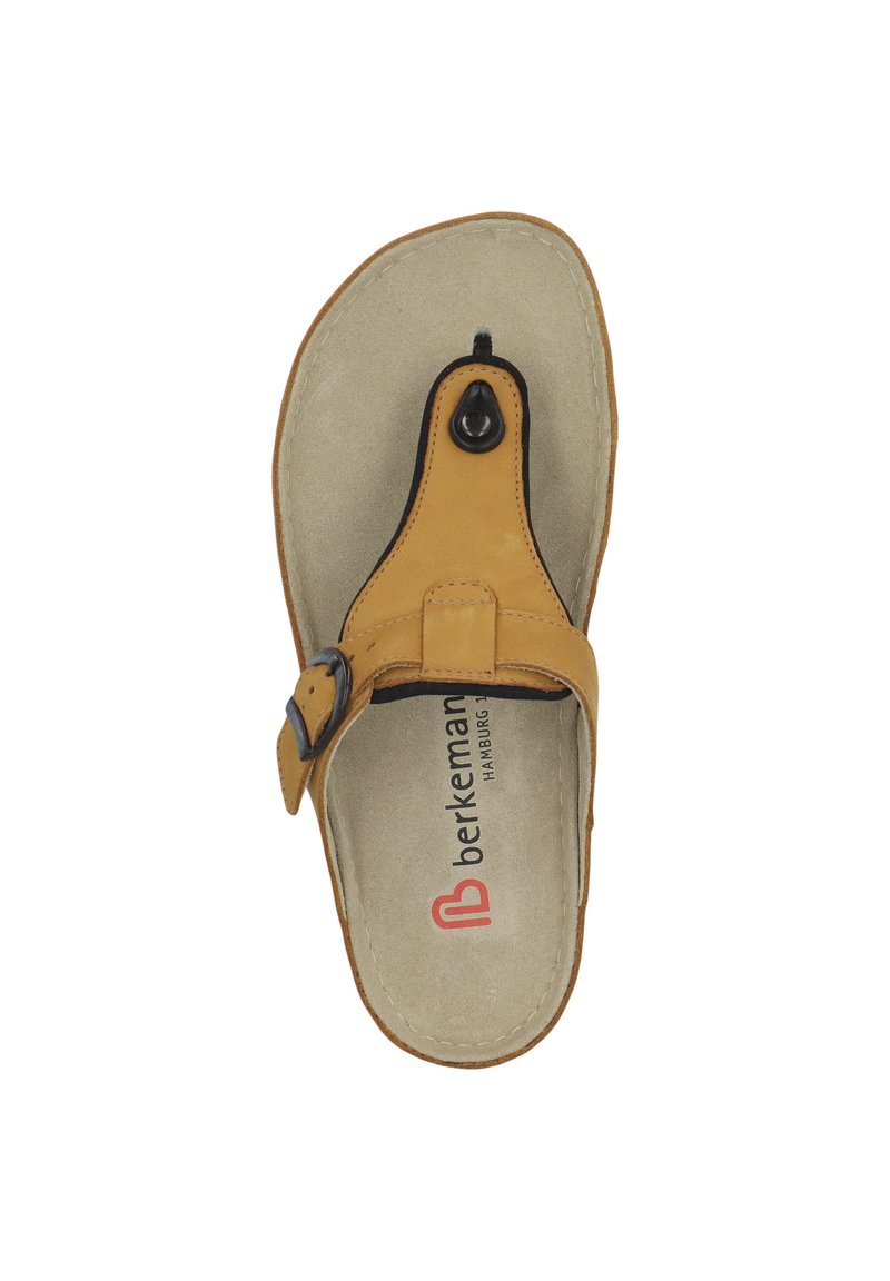 Damen Sneaker | Berkemann MILA Zehentrenner gelb - HQ60821 Damen Sneaker | Berkemann MILA Zehentrenner gelb - HQ60821
