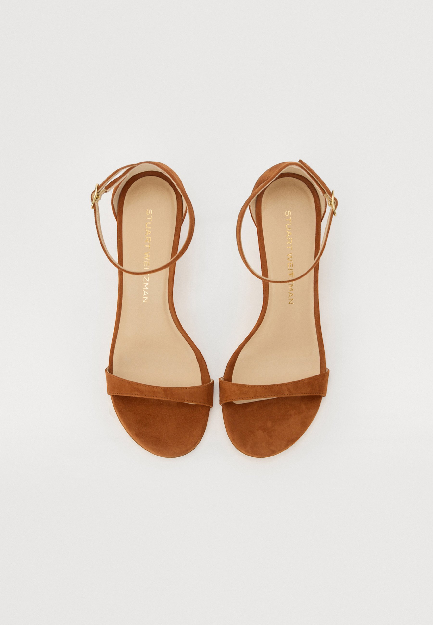 Polo Ralph Lauren LEATHER KITTEN-HEEL SANDAL - Sandals